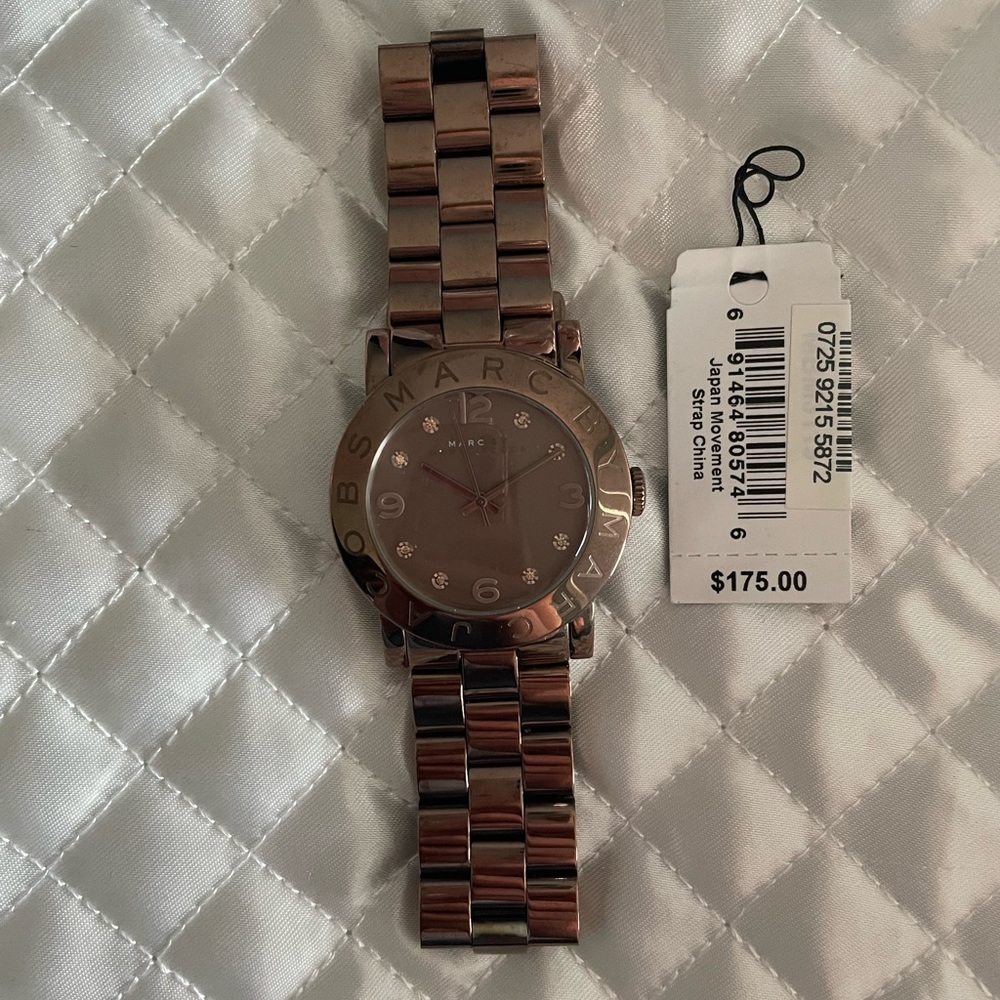 Marc by Marc Jacobs chocolate brown watch